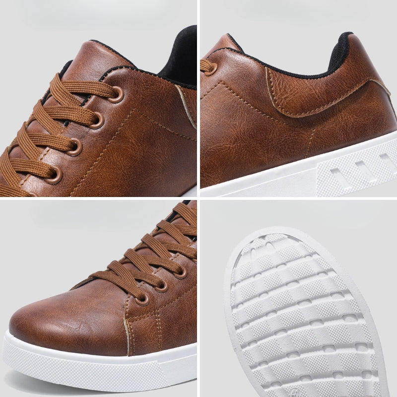 Liam | Classic Leather Sneakers
