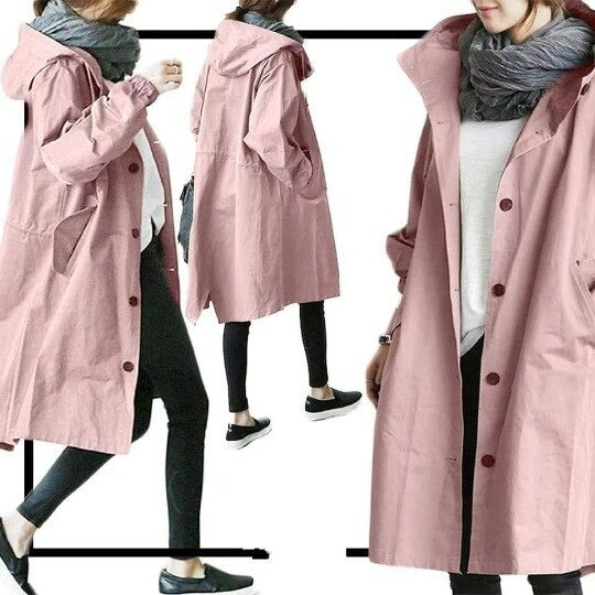 Nerys | Elegant and Water-Repellent Trench Coat