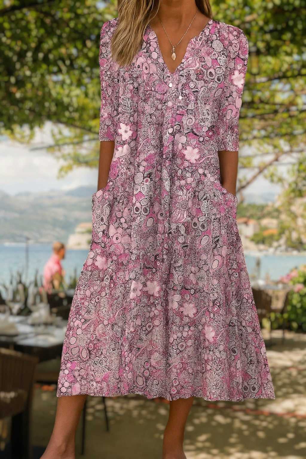 Lynley | Elegant Casual Dress