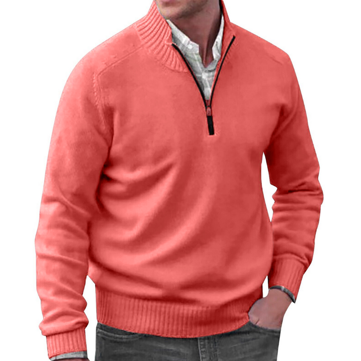 Noah™ - Elegant zippered sweater