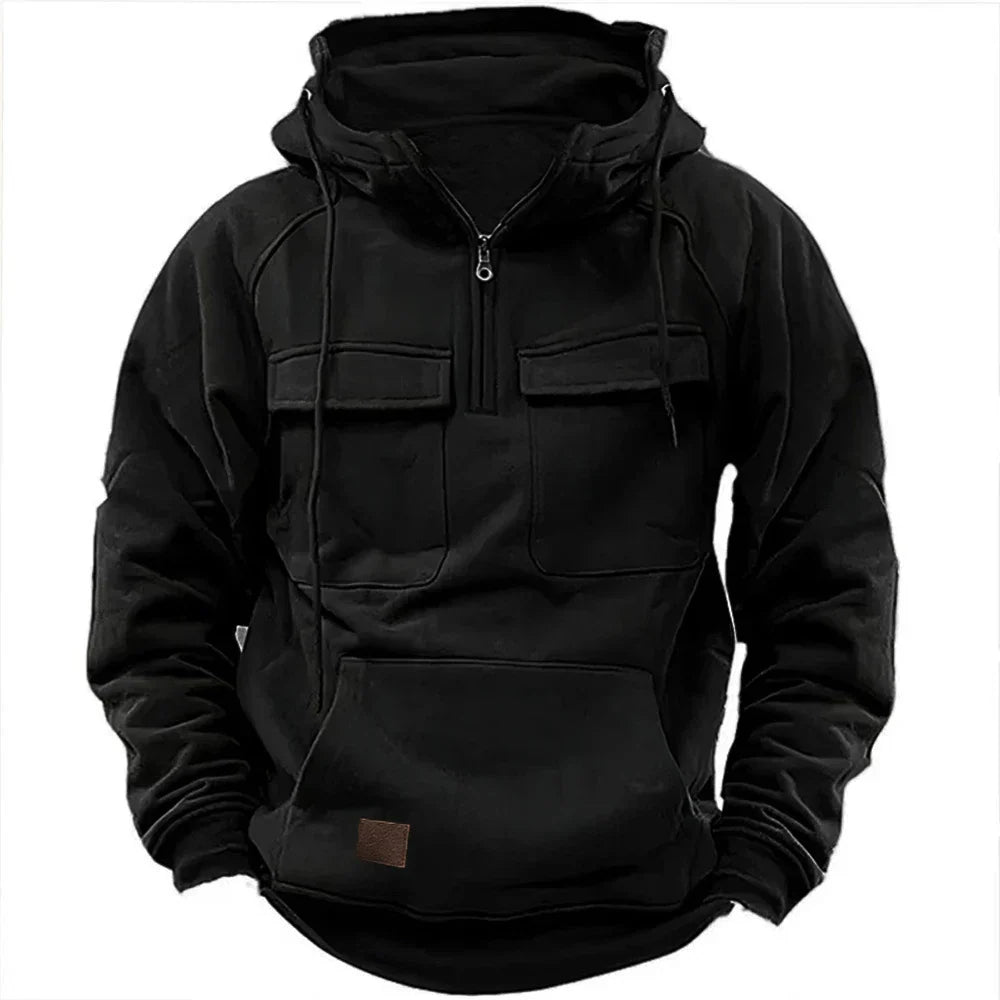 Artem™ | Casual Solid Color Body Fit Hoodies