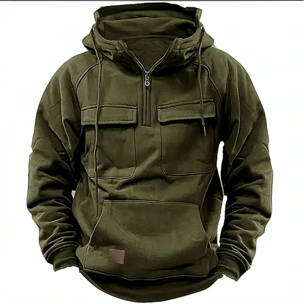 Artem™ | Casual Solid Color Body Fit Hoodies