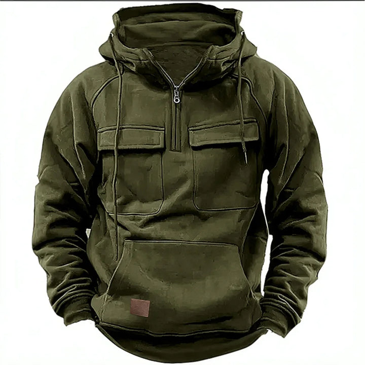 Artem™ | Casual Solid Color Body Fit Hoodies