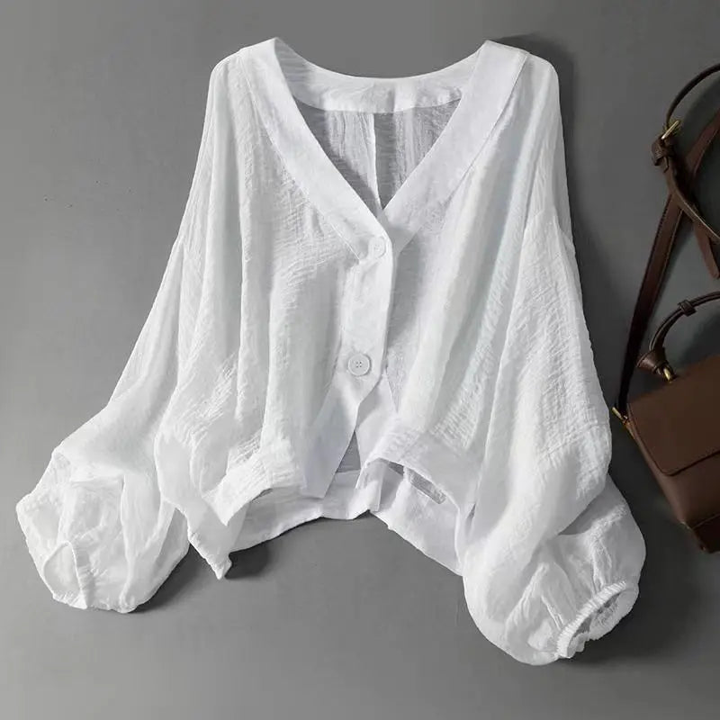 Aurora | Linen Blouse