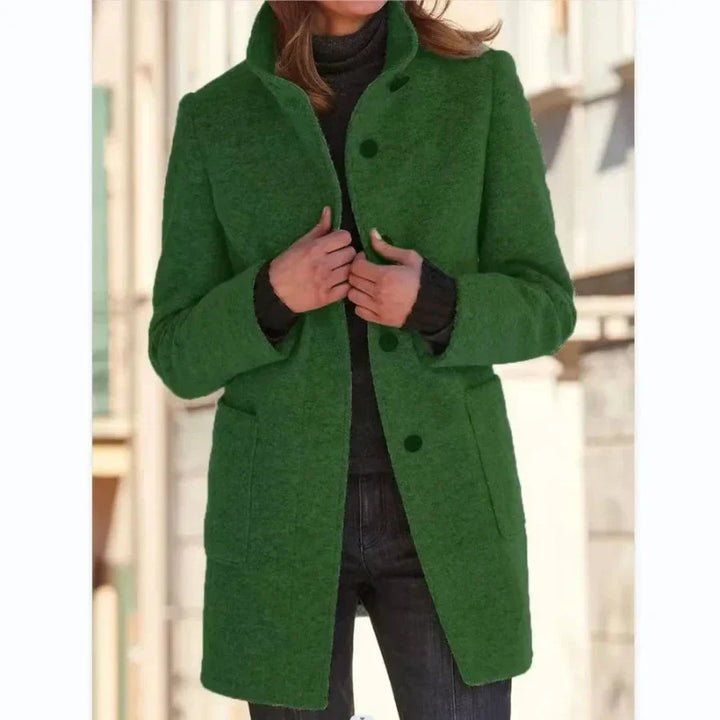 Annika™ | Stand Collar Luxury Retro Vest