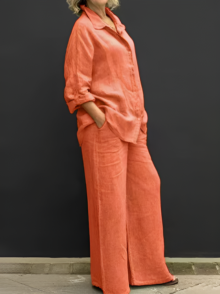 Meiko | Elegant Shirt Suit with Sophisticated Style