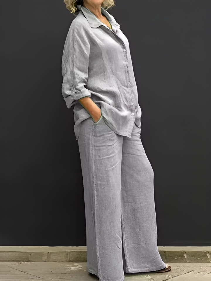 Meiko | Elegant Shirt Suit with Sophisticated Style