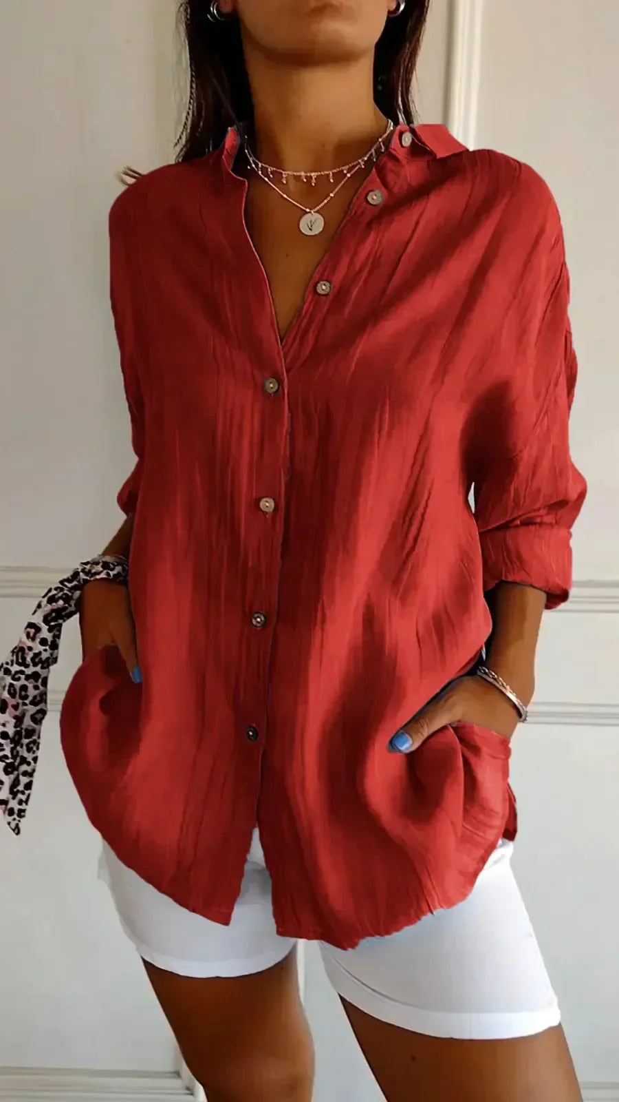 Tracey | Elegant Autumn Shirt