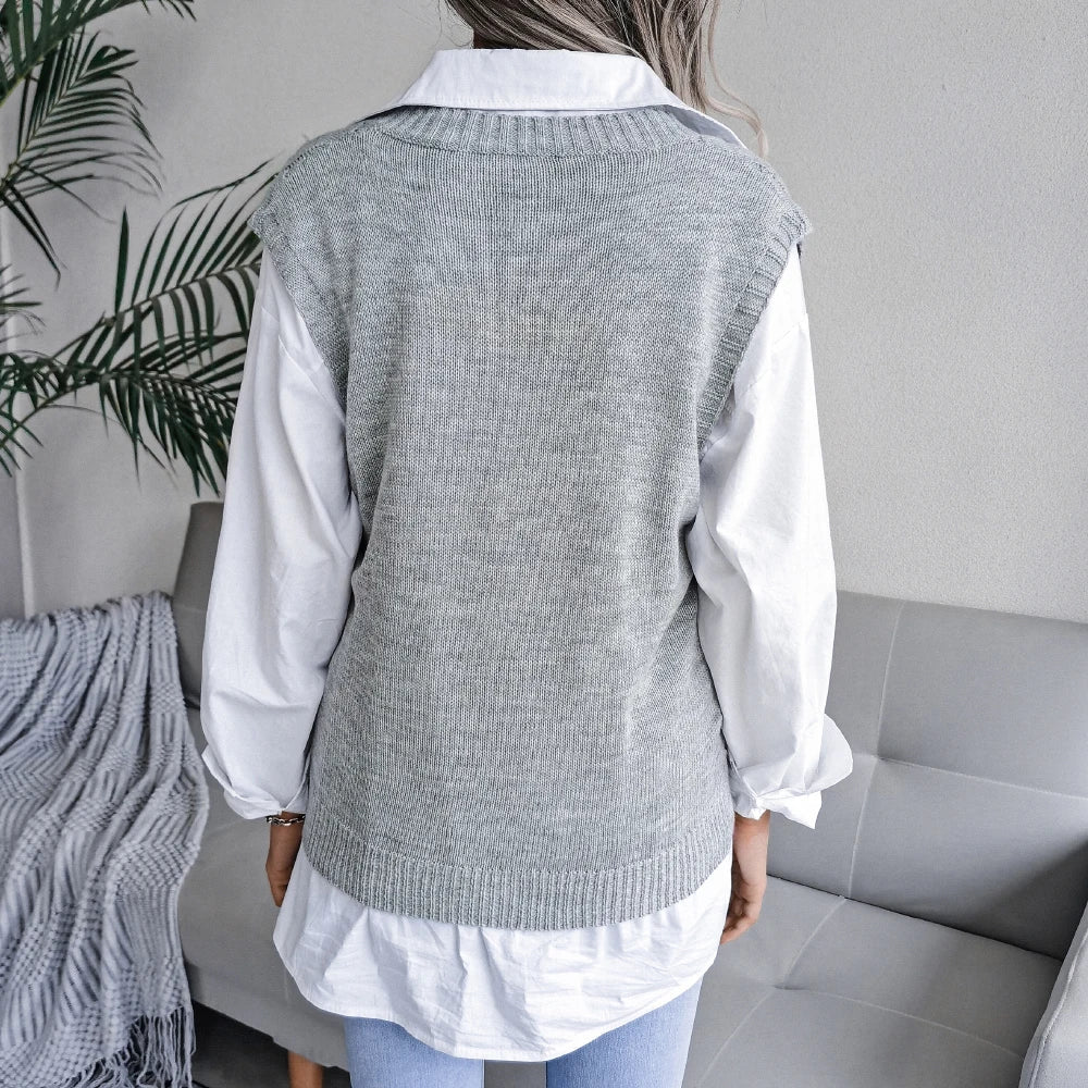 Maris | Chic Sleeveless Pullover