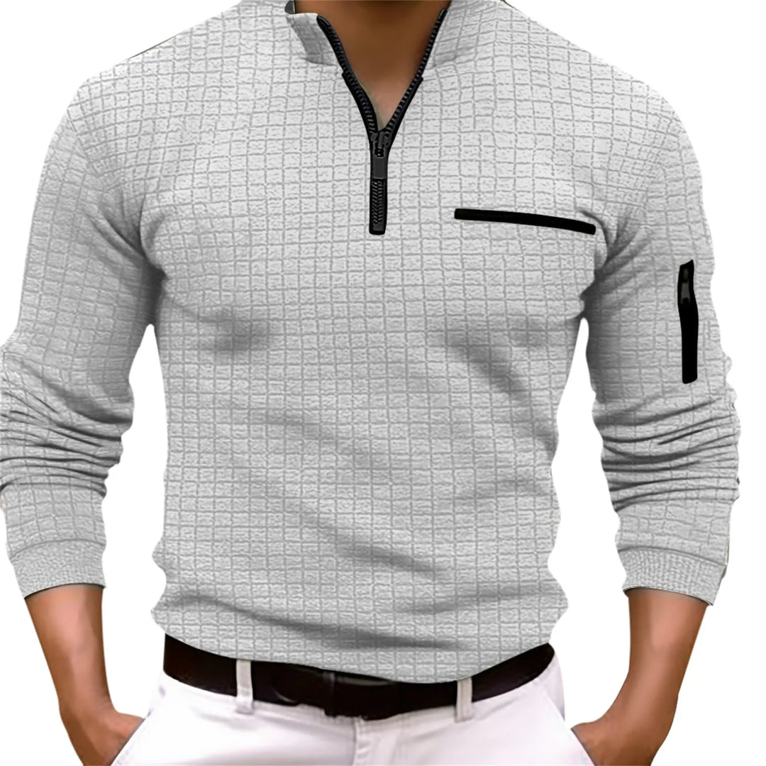 Antony | Men's Long Sleeve Quarter Zip Shirt