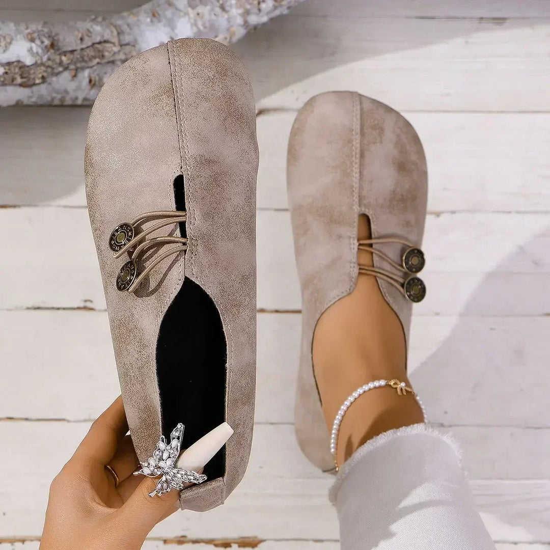 Serina | Supportive Suede Loafers