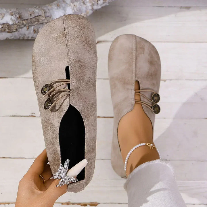 Serina | Supportive Suede Loafers