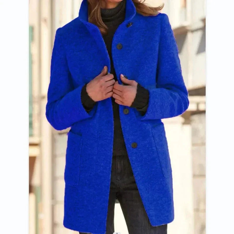 Annika™ | Stand Collar Luxury Retro Vest