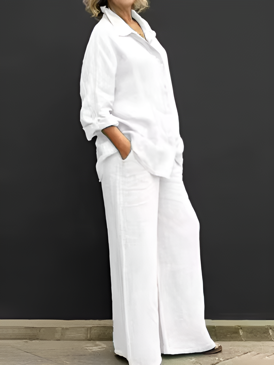 Meiko | Elegant Shirt Suit with Sophisticated Style