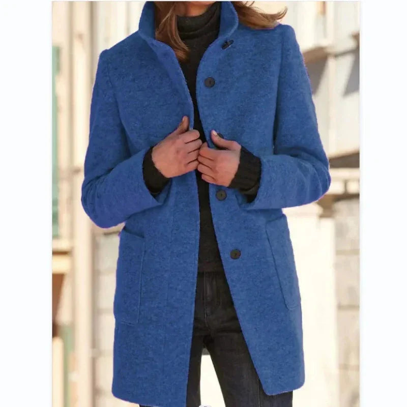 Annika™ | Stand Collar Luxury Retro Vest
