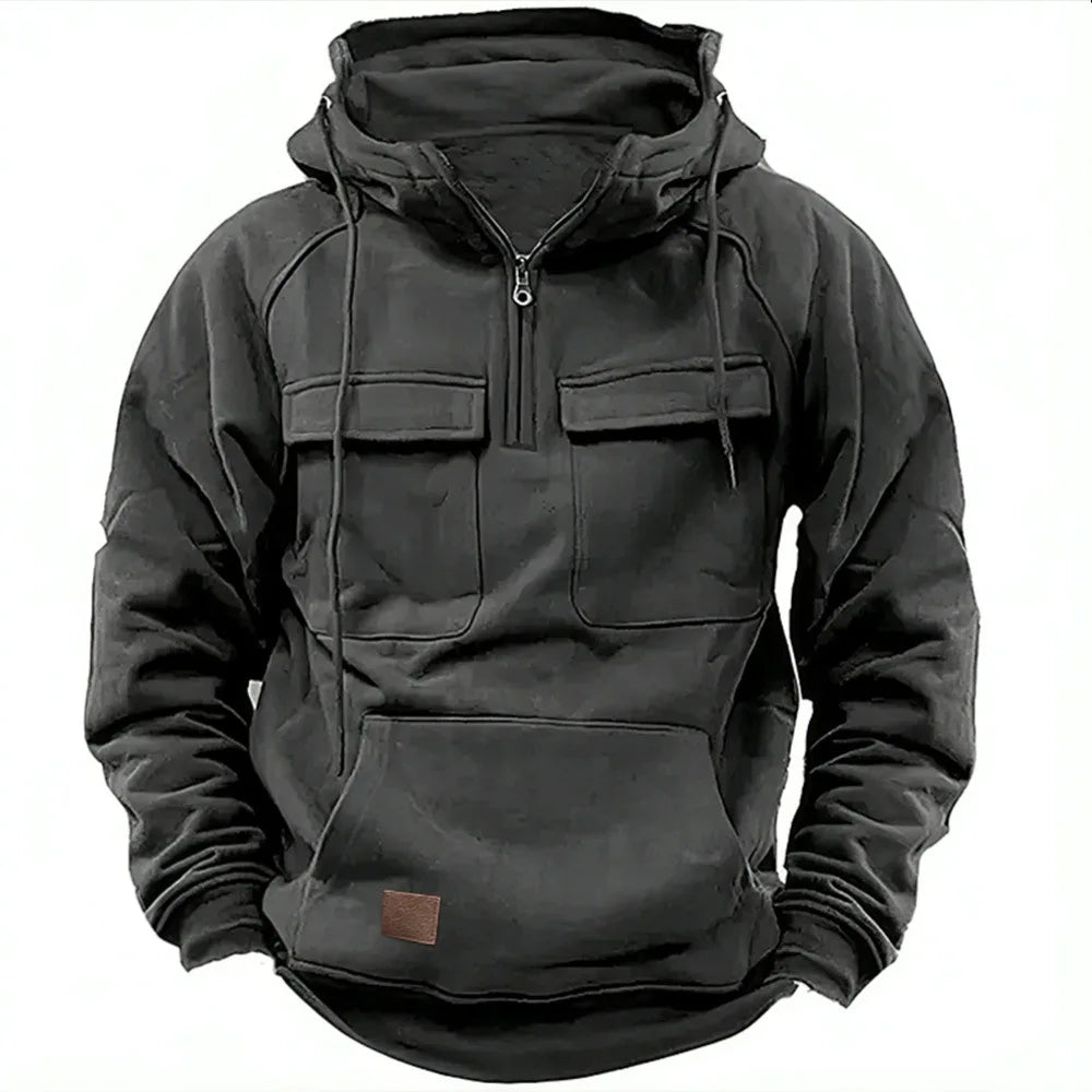 Artem™ | Casual Solid Color Body Fit Hoodies
