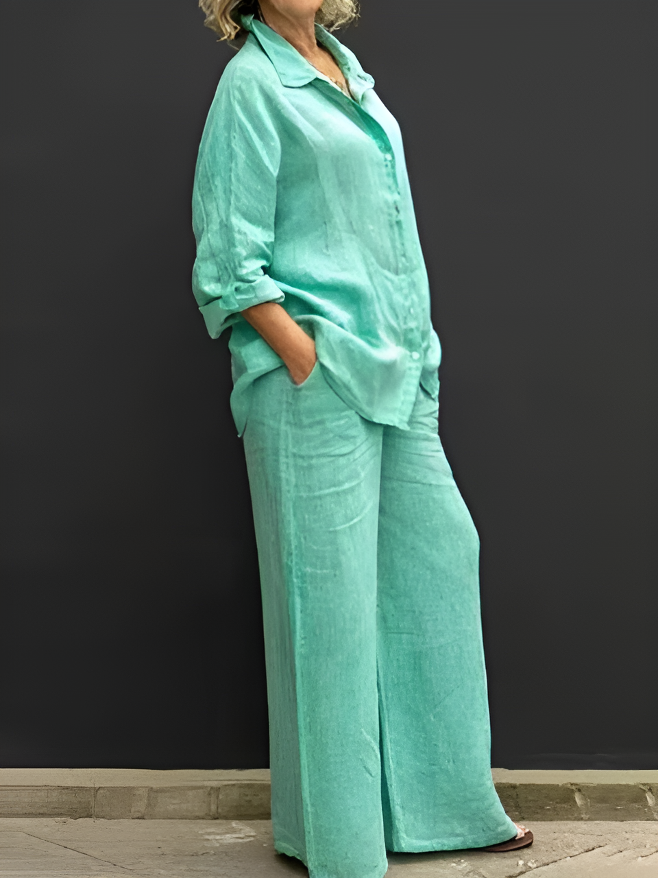 Meiko | Elegant Shirt Suit with Sophisticated Style