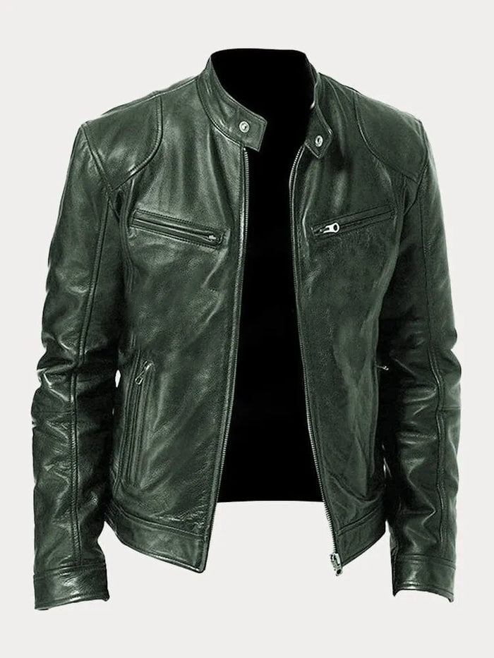 Xyrus | Casual Leather Jacket