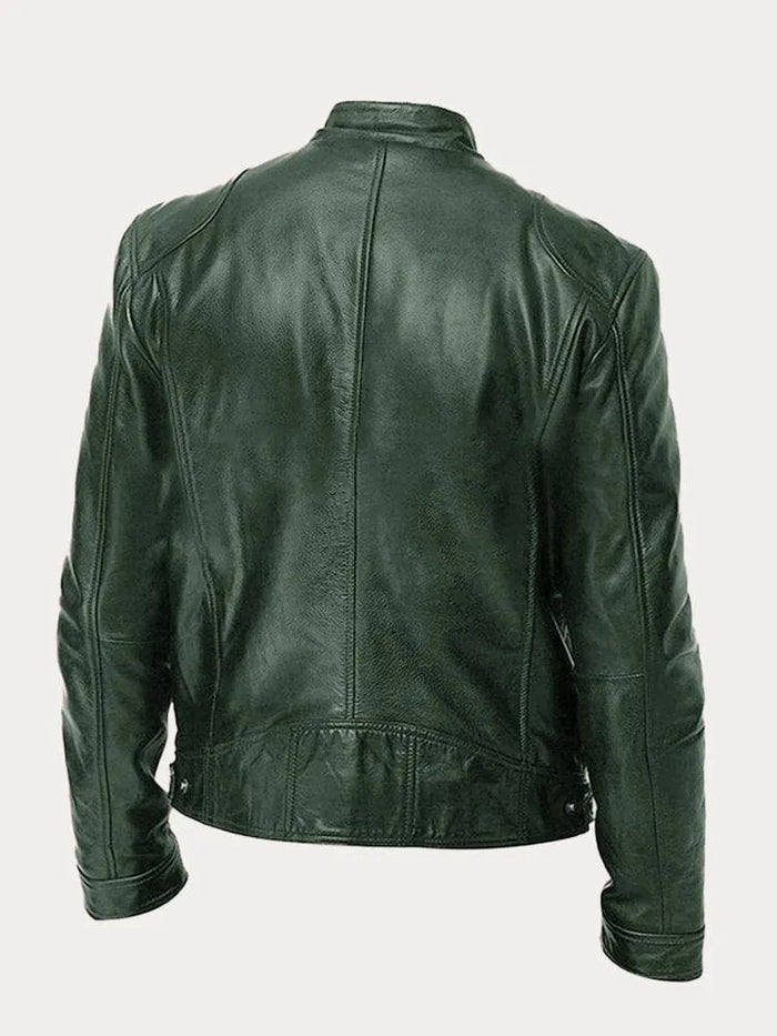Xyrus | Casual Leather Jacket