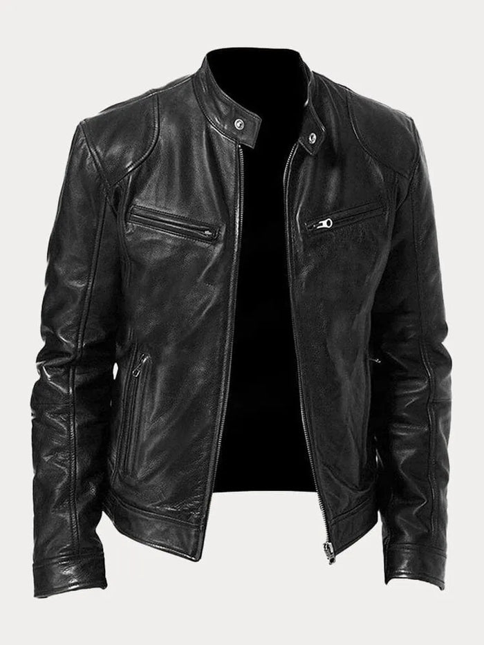 Xyrus | Casual Leather Jacket