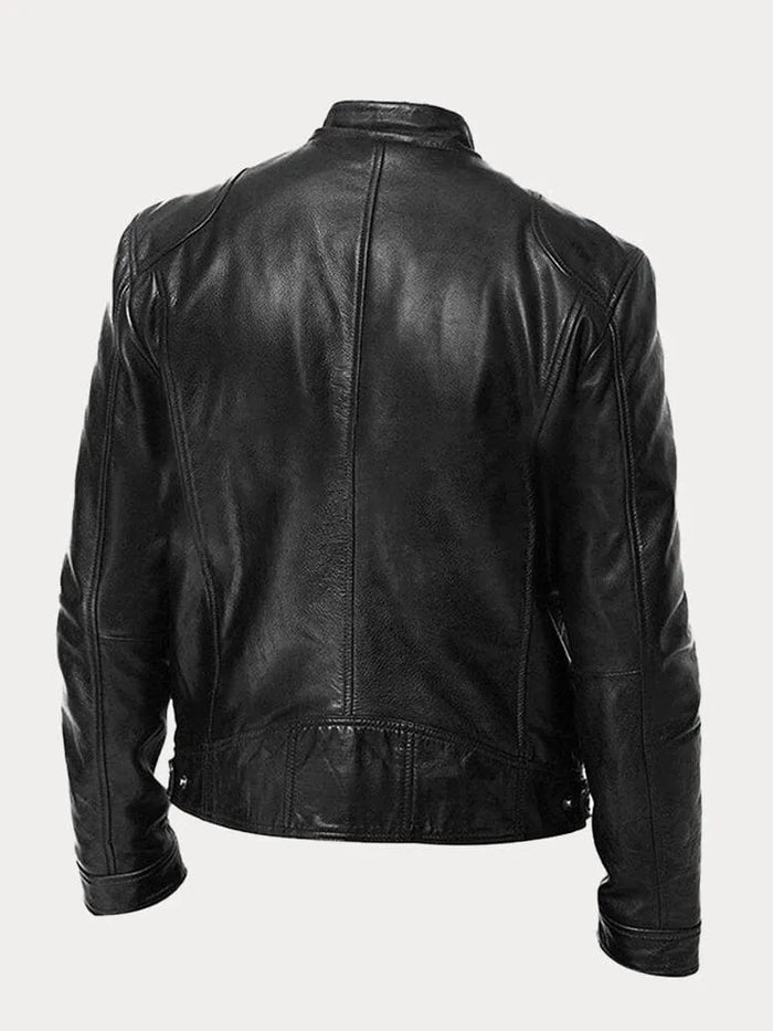 Xyrus | Casual Leather Jacket