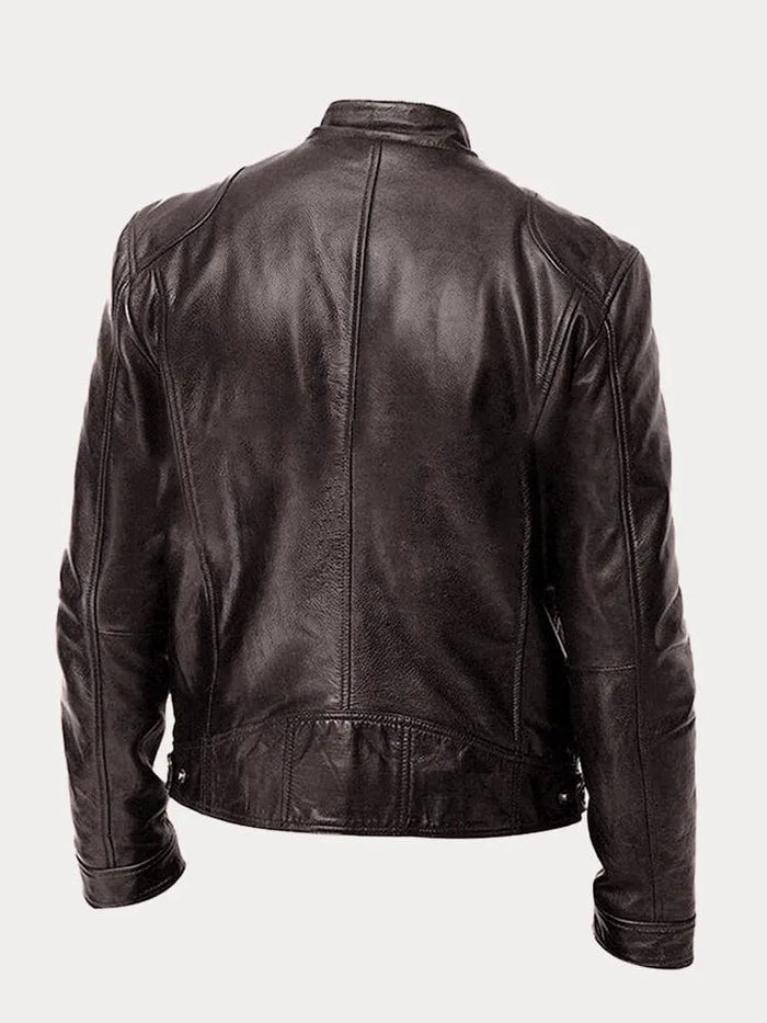 Xyrus | Casual Leather Jacket