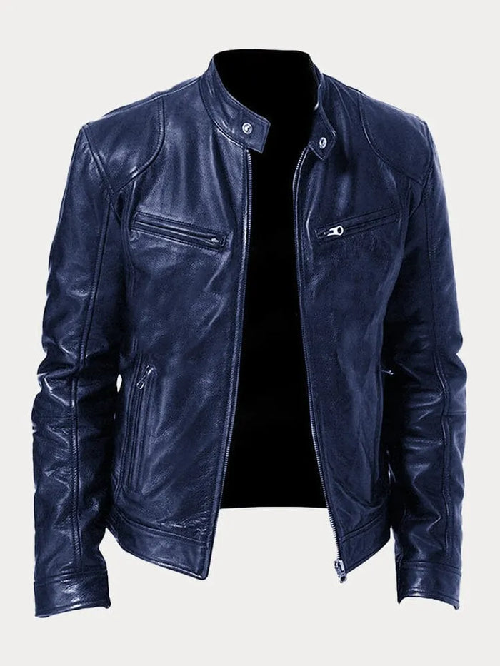 Xyrus | Casual Leather Jacket