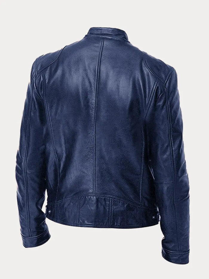 Xyrus | Casual Leather Jacket