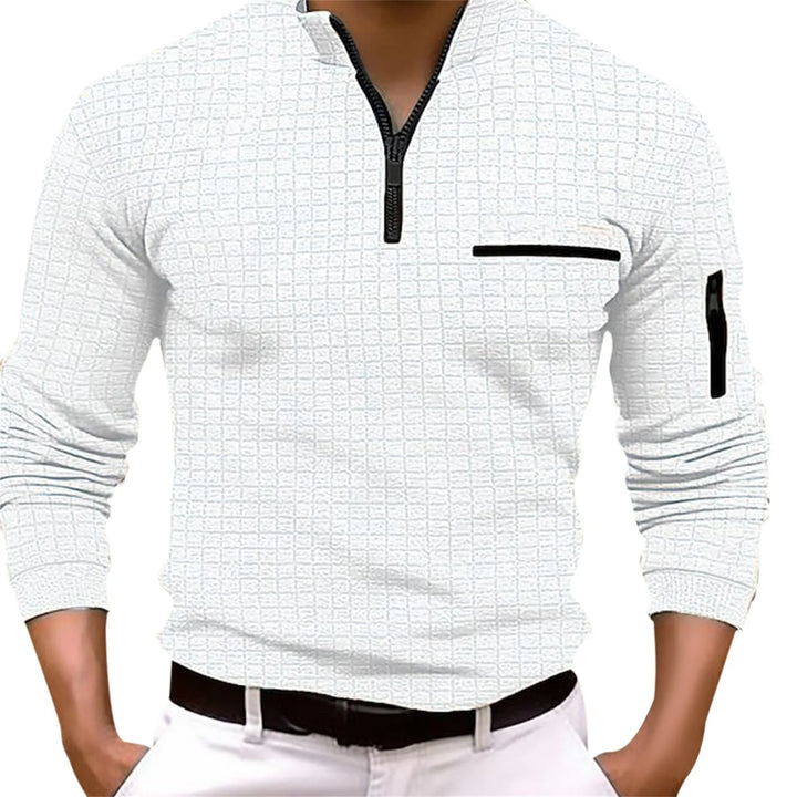 Antony | Men's Long Sleeve Quarter Zip Shirt