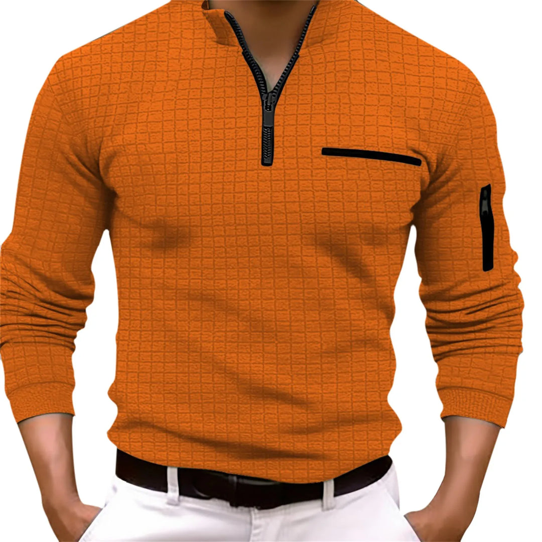 Antony | Men's Long Sleeve Quarter Zip Shirt