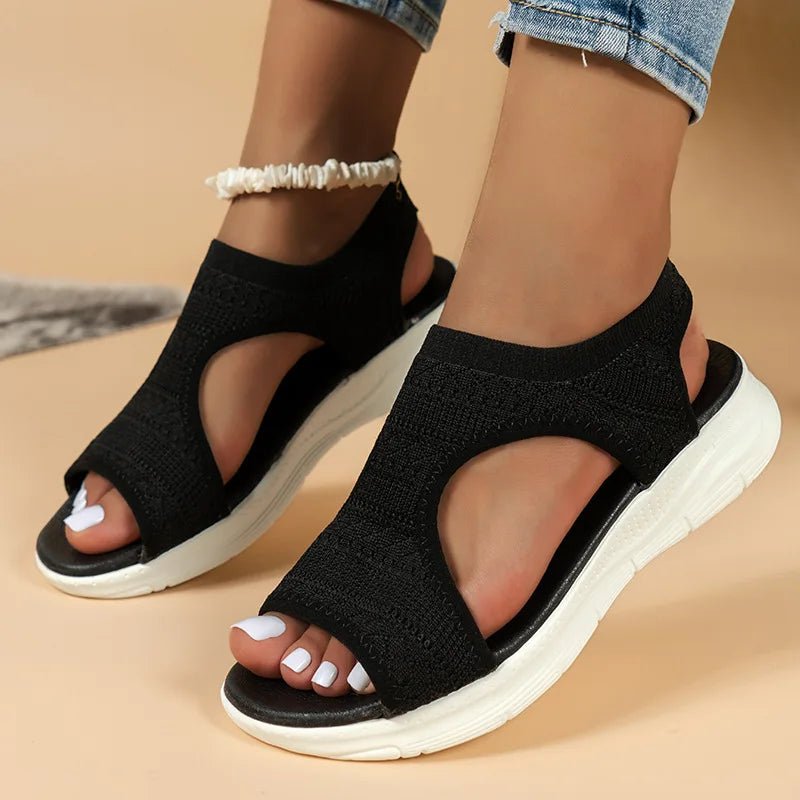 SoleEase | Supportive Knit Sandals
