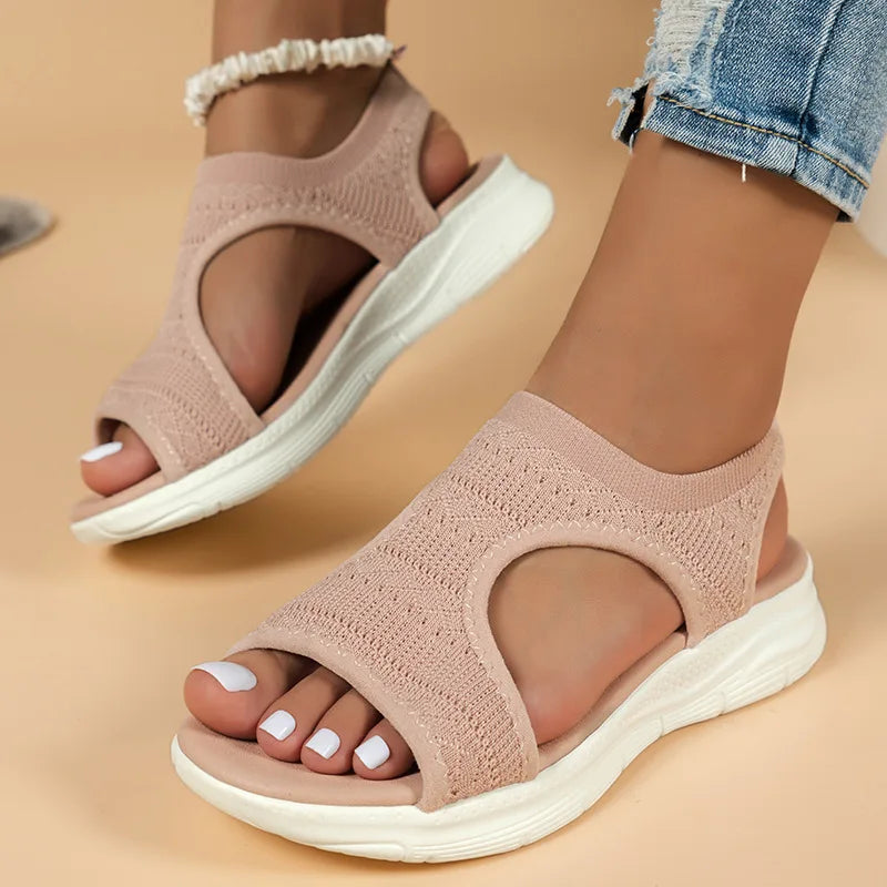 SoleEase | Supportive Knit Sandals
