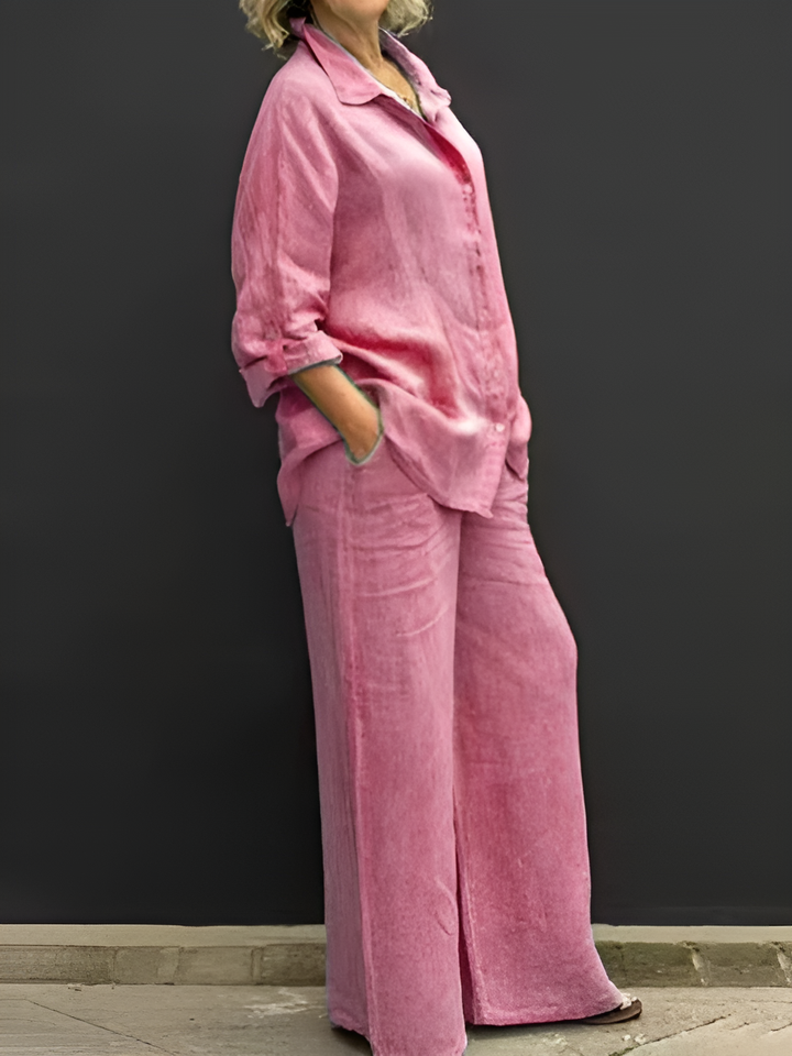 Meiko | Elegant Shirt Suit with Sophisticated Style