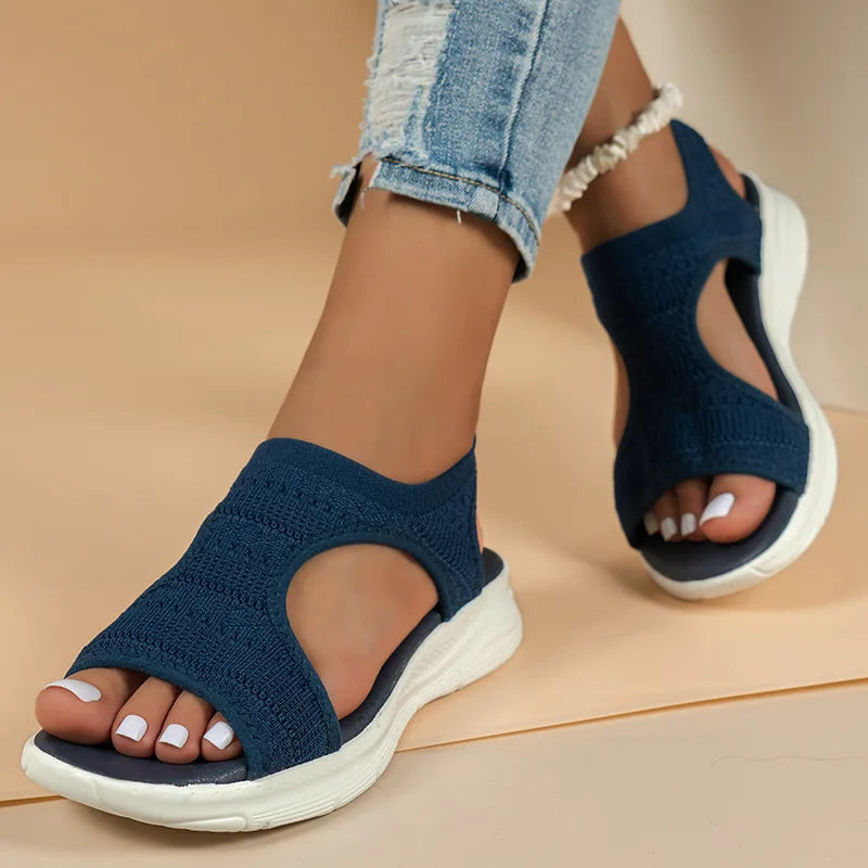 SoleEase | Supportive Knit Sandals