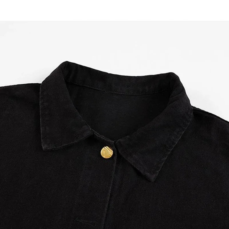 Hilda™ | Leopard Gradient Fit Denim Jacket
