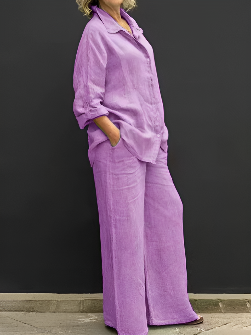 Meiko | Elegant Shirt Suit with Sophisticated Style