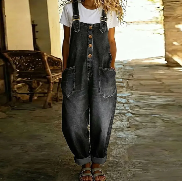 Saylor | Soft Denim Summer Playsuit
