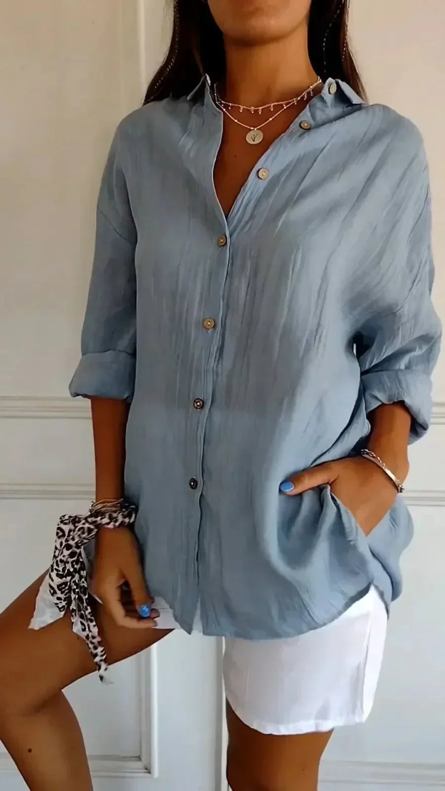 Tracey | Elegant Autumn Shirt