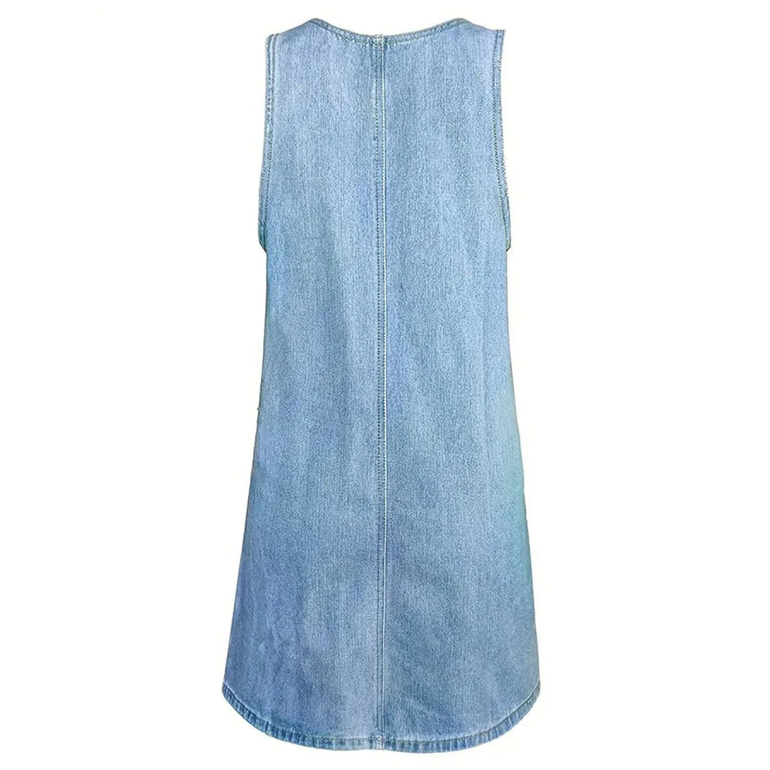 Saylor | Soft Denim Day Dress