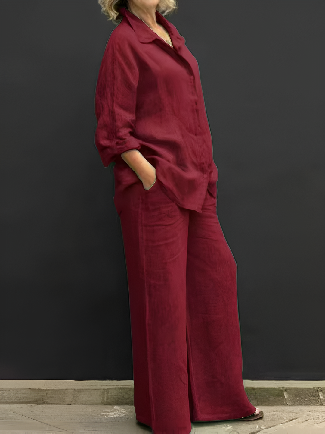 Meiko | Elegant Shirt Suit with Sophisticated Style