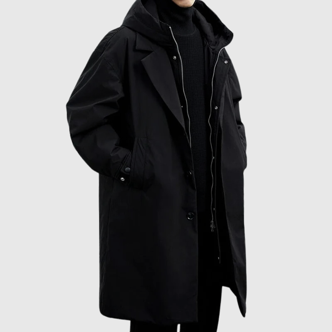 Robertson™ | Casual Large Size Windproof Long Coat