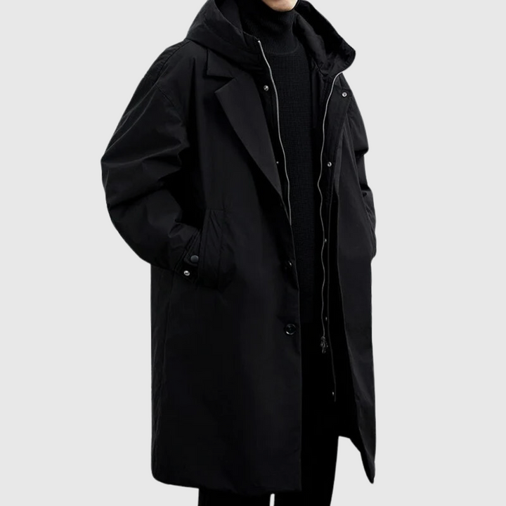 Robertson™ | Casual Large Size Windproof Long Coat