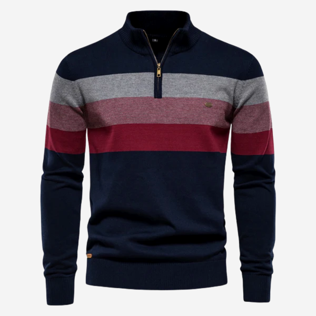Terence™ | Sweater with zip up