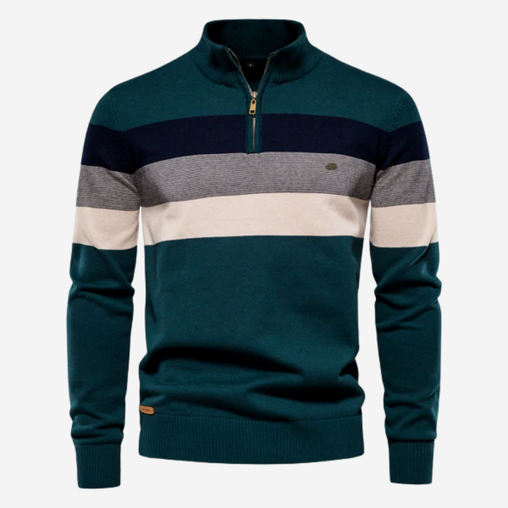 Terence™ | Sweater with zip up