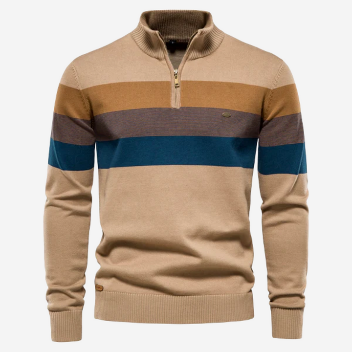 Terence™ | Sweater with zip up
