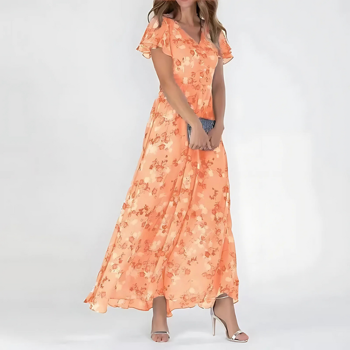 Yesha | Glamorous Tummy Flattering Dress
