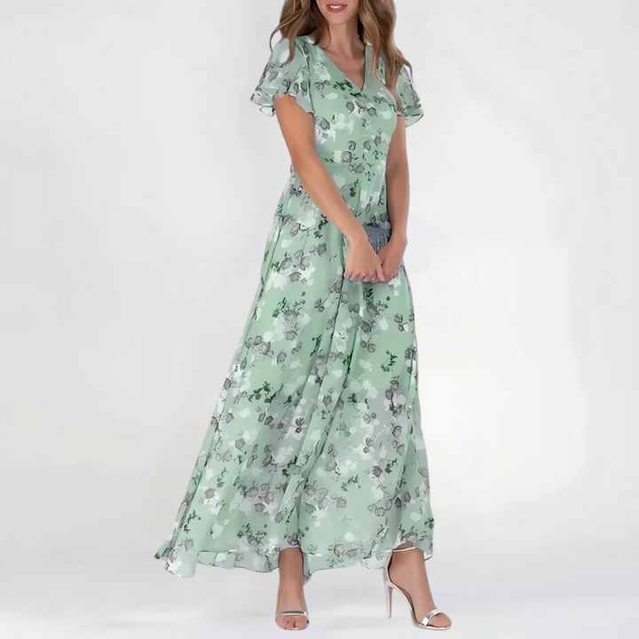Yesha | Glamorous Tummy Flattering Dress