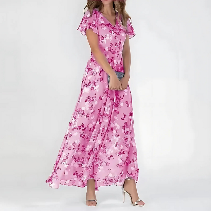 Yesha | Glamorous Tummy Flattering Dress