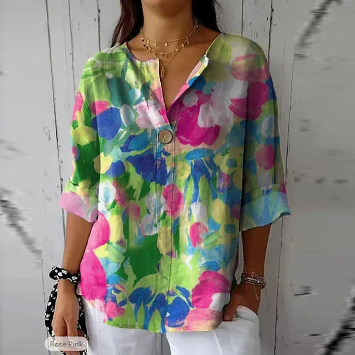 Mariz | Elegant Floral Blouse