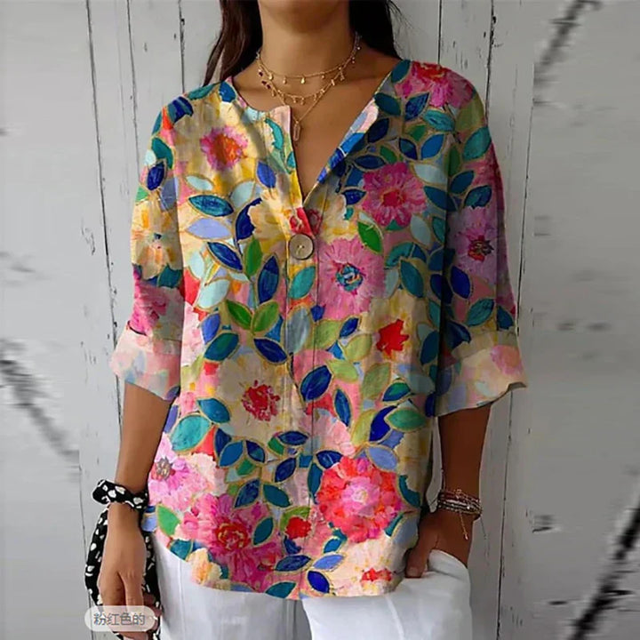 Mariz | Elegant Floral Blouse